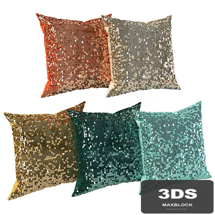 Shiny pillows