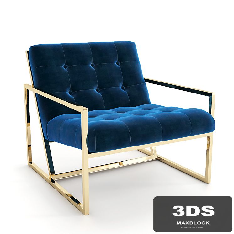 Goldfinger Lounge Chair  Jonathan Adler