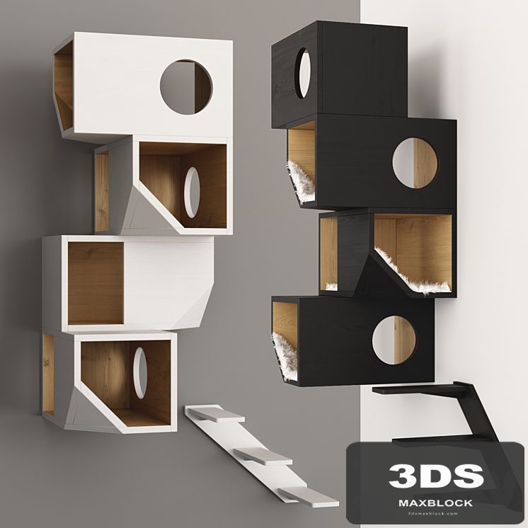 Catissa 4 storey house for cats