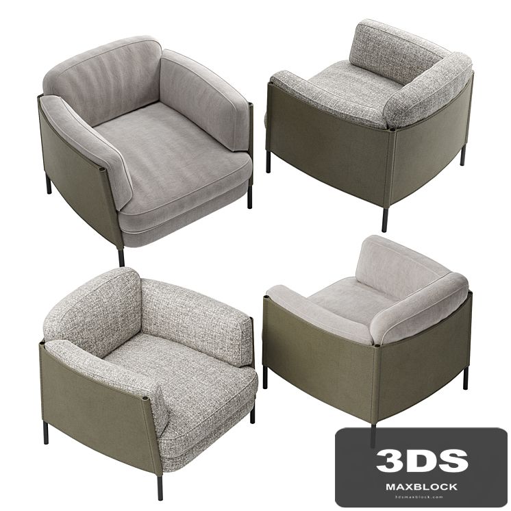 Minotti armchair Shelley