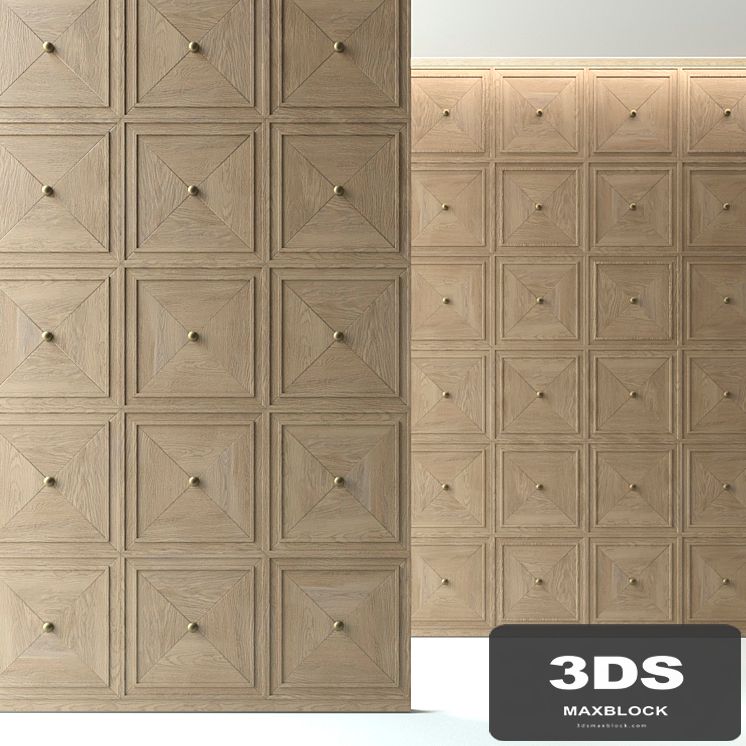 Wall panels Luciano Zonta, squares