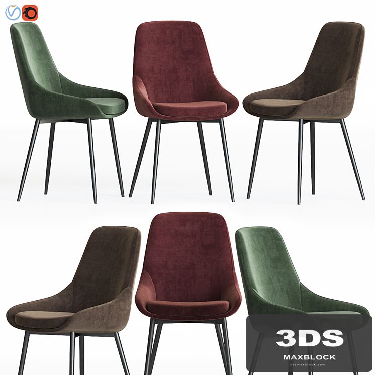 Rowico Sierra Chair Velvet