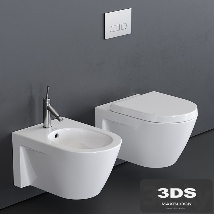 Duravit Starck 2 Wall-hung WC