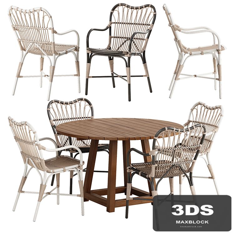 Sika Design Margret chair George table set