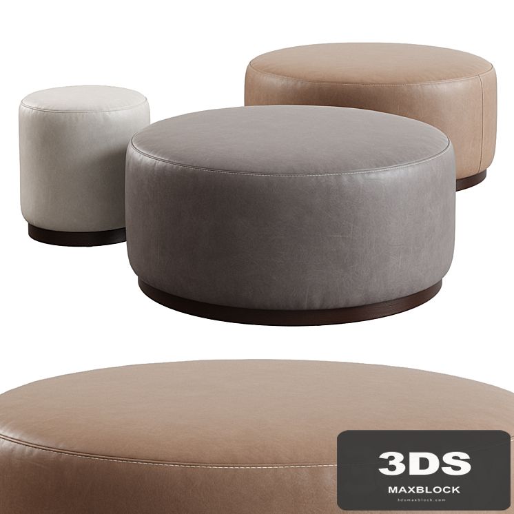 Crate & Barrel / Zoey Ottoman