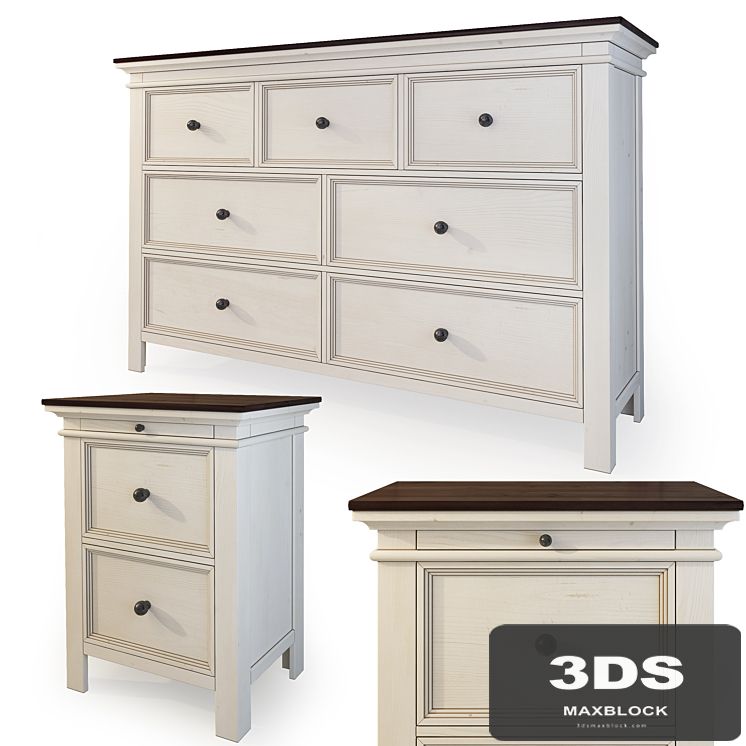 Chest and nightstand Woodanville. Dresser, nightstand by Ashley