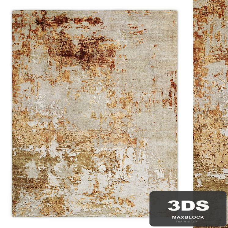 Raku Hand-Knotted Rug RH
