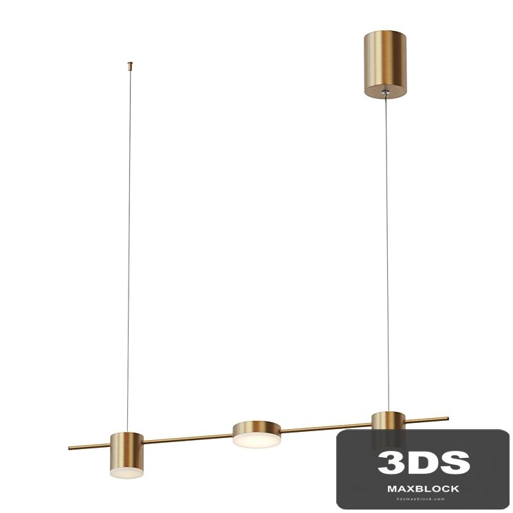 Loft Industry Modern - Brass Button Line- LED7