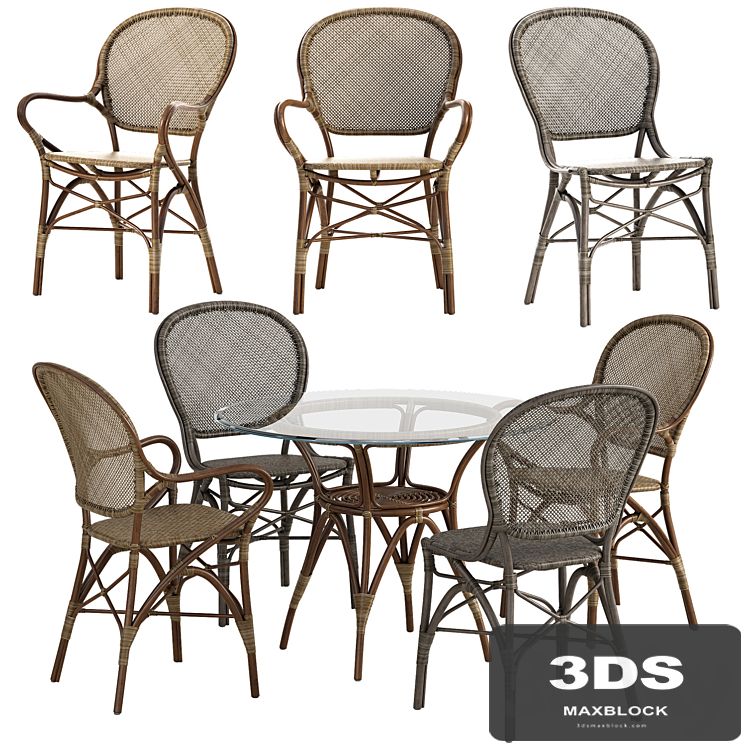 Sika Design Rossini chair Originals table set