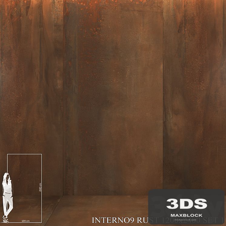 ABK Interno9 Rust 1200x2400 Set 1