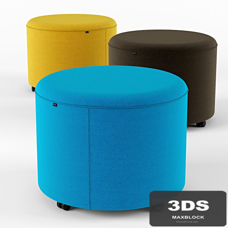 Bend Pouf By Actiu
