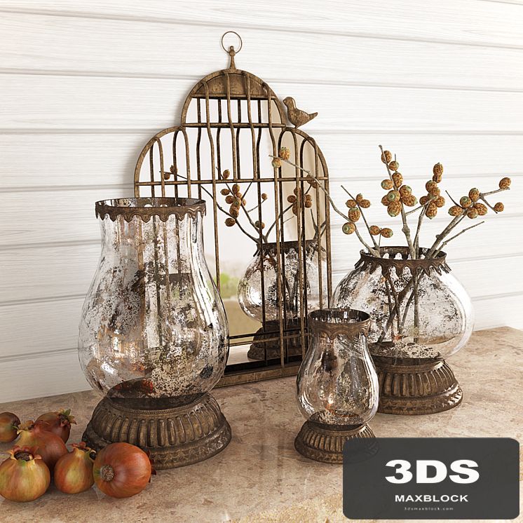 Rare decorative set