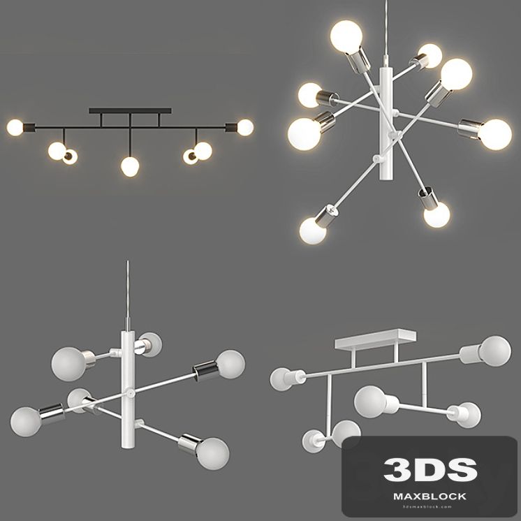 Eglo chandelier set.