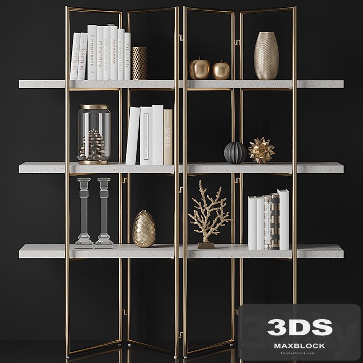 Kupa Concrete Bookcase