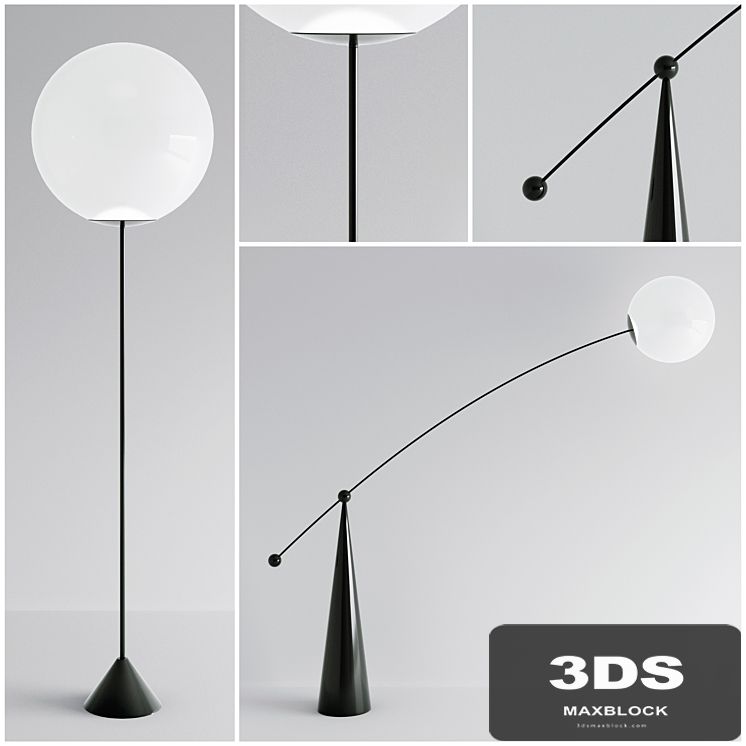 Opal floor light