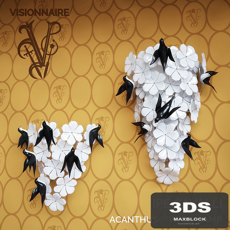 ACANTHUS WALL LAMP / IPE CAVALLI / VISIONNAIRE