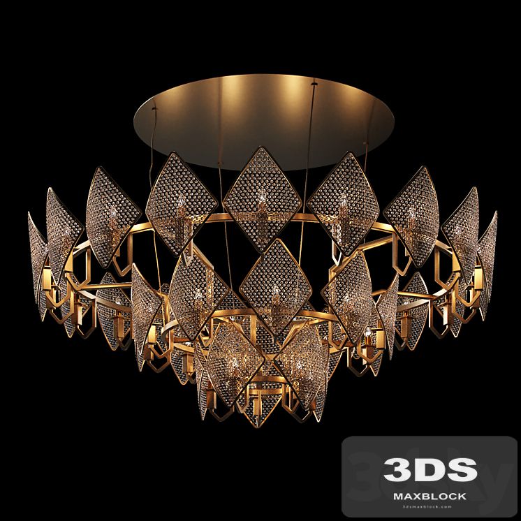 Chandeliers Baga by Patrizia gargandi