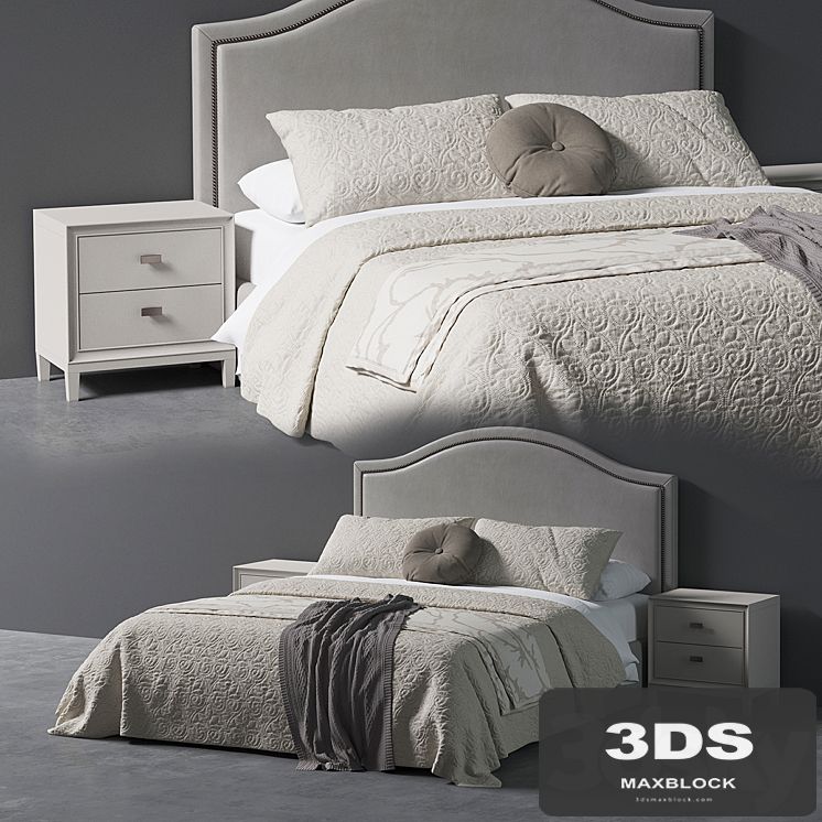 Beverly Queen Headboard Bed