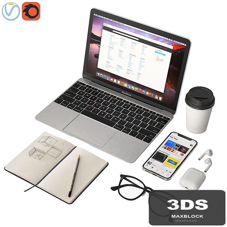 Workplace MacBook 12