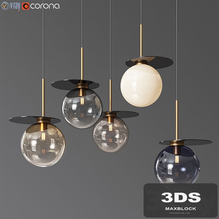Umbra Glass Pendant By Bomma