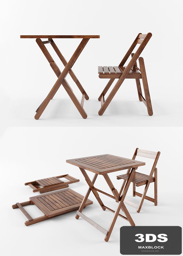 Foldable furniture