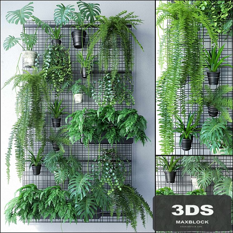 JC Wall Grid Plant Pot