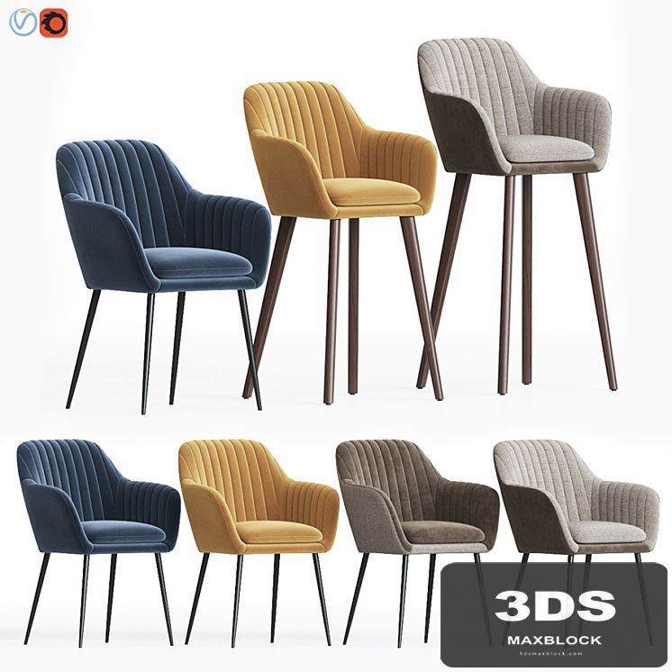 Deephouse Lausanne Chair Set