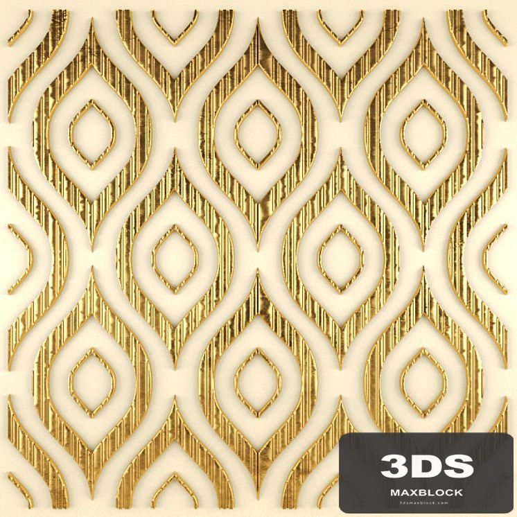 3D panel, futurism.
