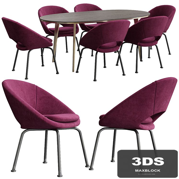 Orb Velvet Dining Chair Westelm