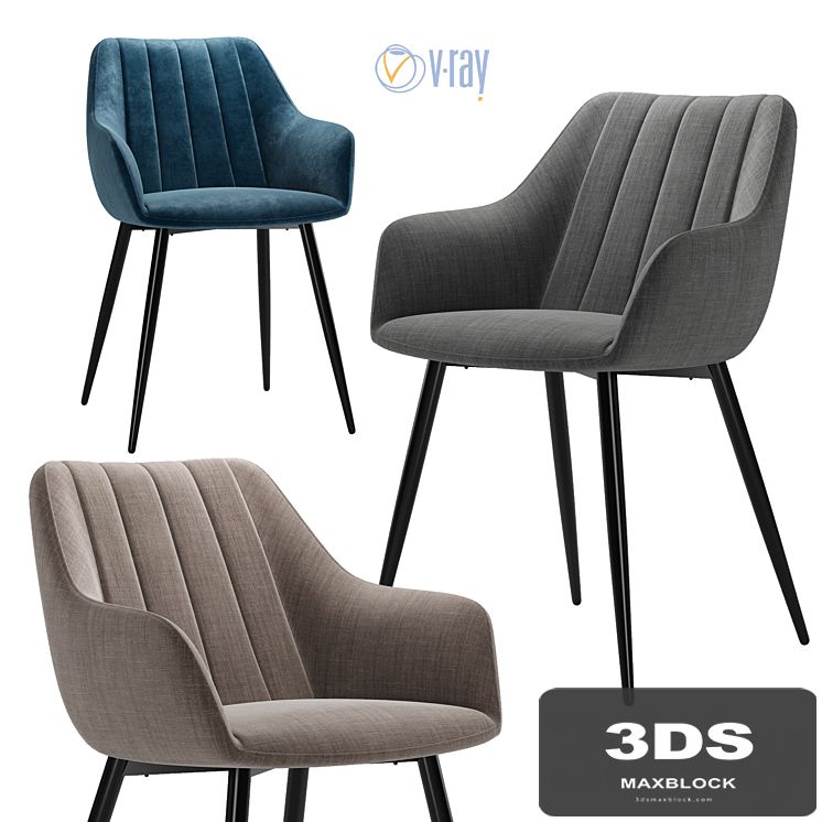 Deephouse. Chair Birmingham. art. 53561, 53558, 53557.