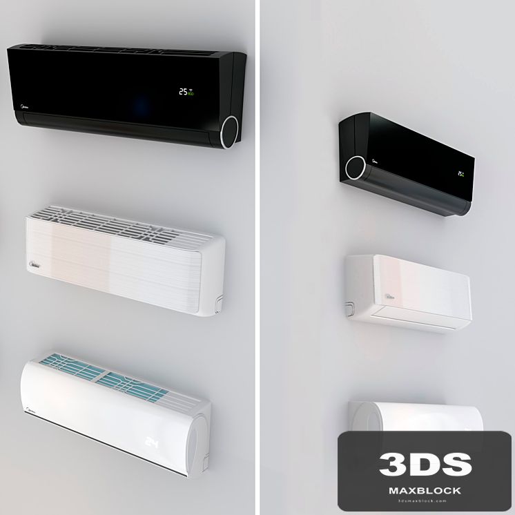 Air conditioners Midea - Mission, Vertu, Aurora