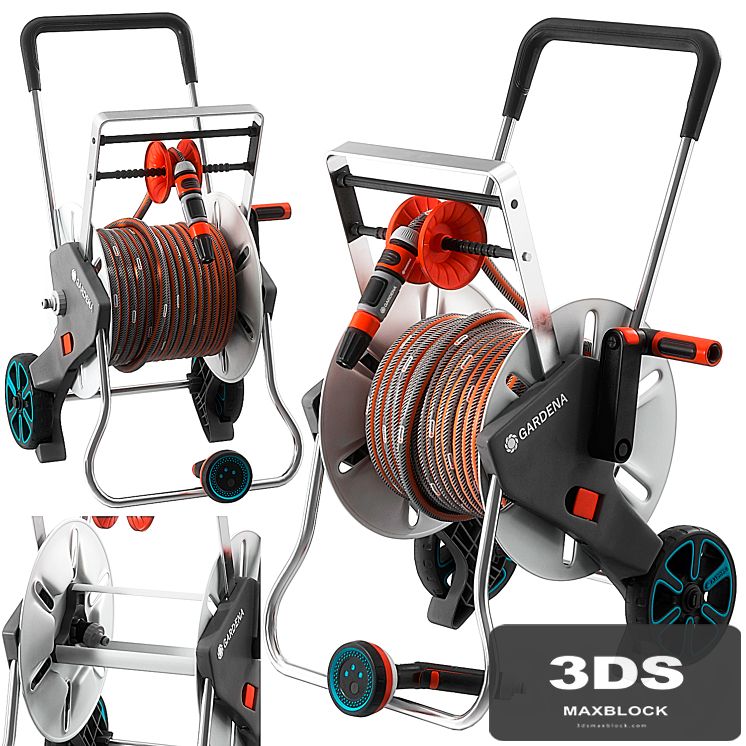 Gardena AquaRoll EasyMetal Set