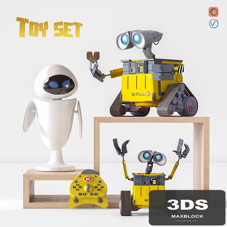 Toys and furniture set 54