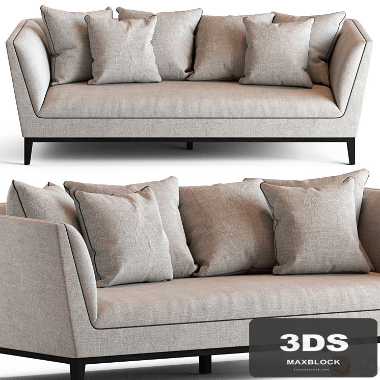 Globewest Vittoria Hampton 3 Seater Sofa