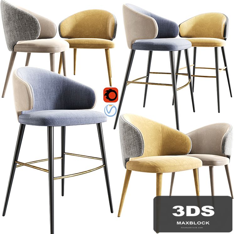 Modrest Carlton Bar And Dining Chair