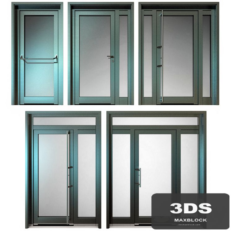 Metal fire doors