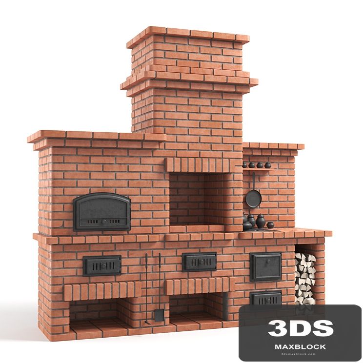 BBQ brick oven