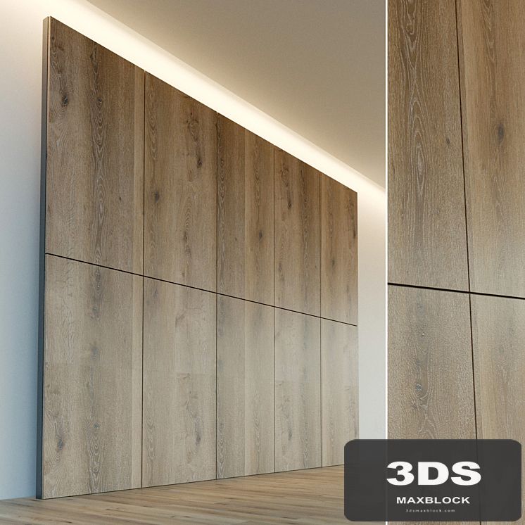 Decorative wall. Wall panel made of wood. 18
