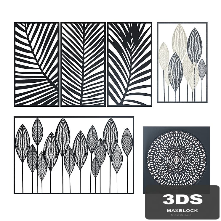 Maisons du Monde Wall Decoration 2