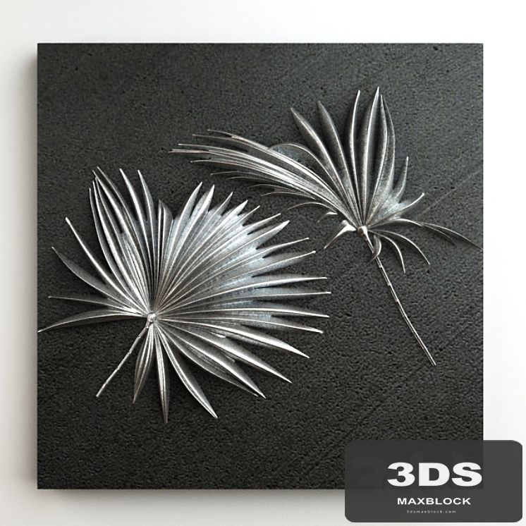 Palm Leaft Ornament 001
