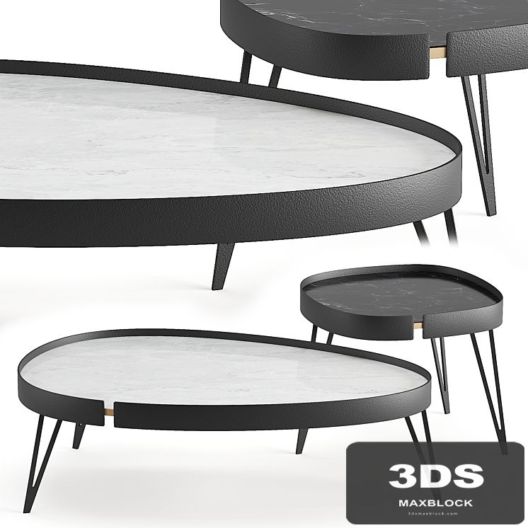 Riflessi lumiere coffee table