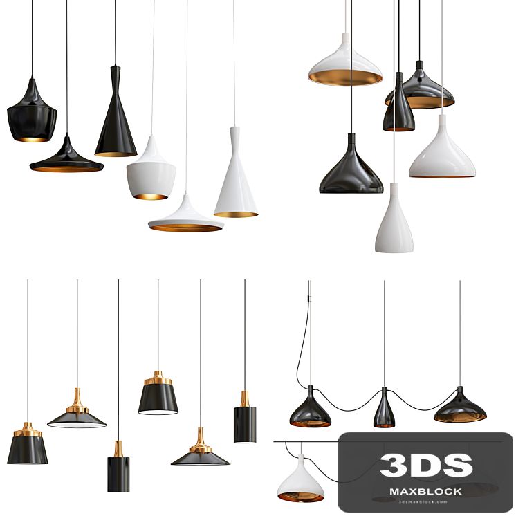 Collection of swell pendants