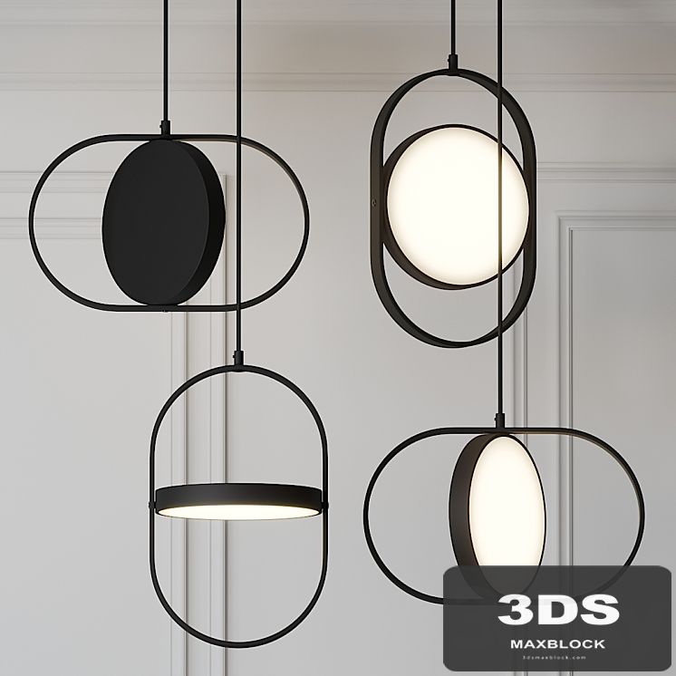 Moon-Inspired Pendant Light by Elina Ulvio