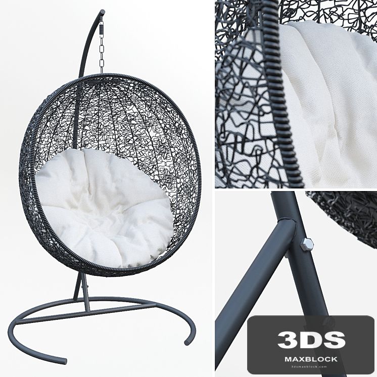 Outdoor Wicker Swing Chair