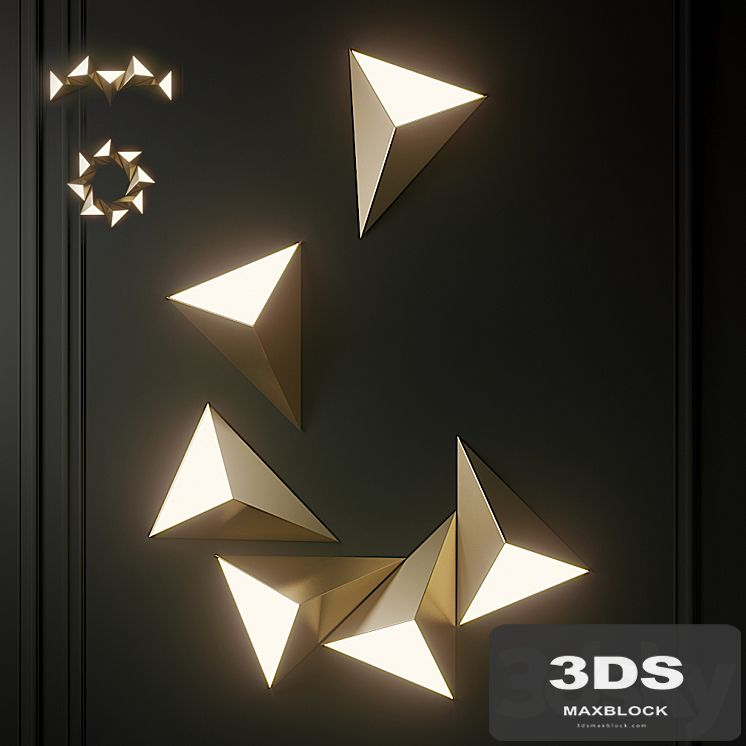 Tetra Wall Light  By CVL Luminaires