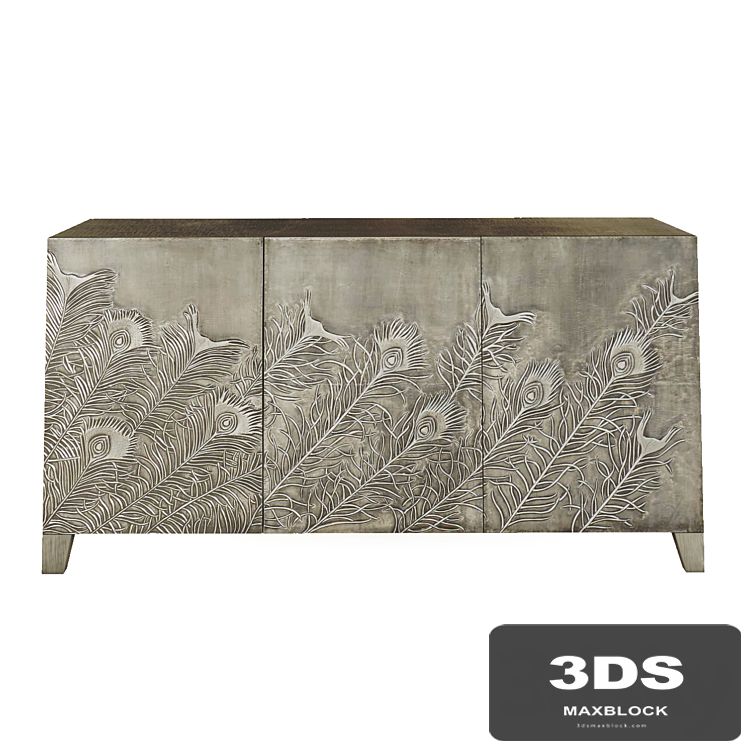 Peacock Entertainment Console by Bernhardt.