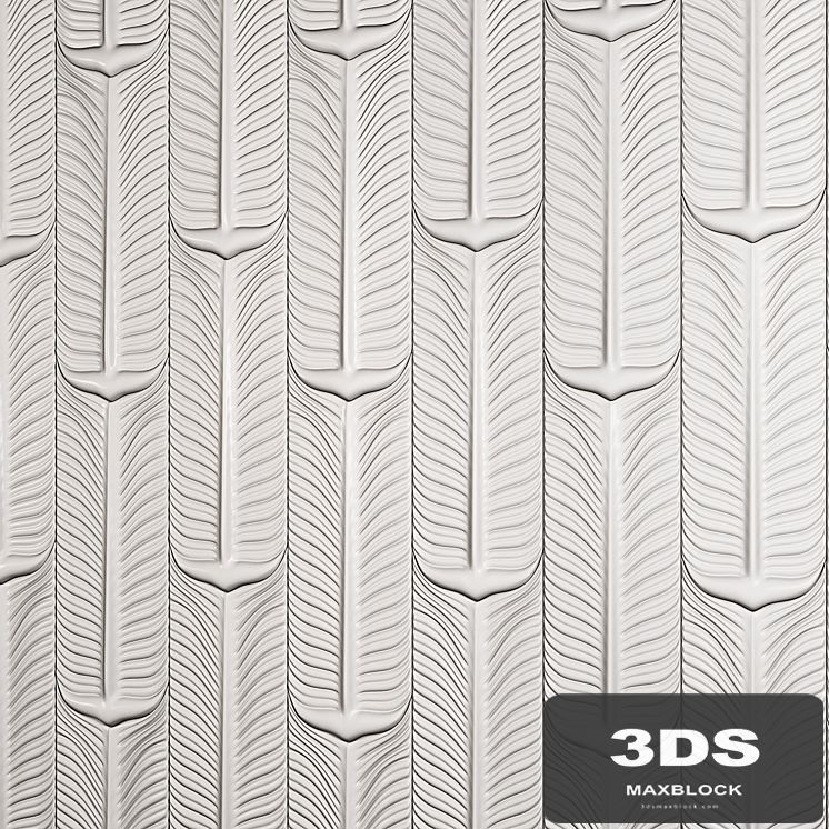 3D Panel feather