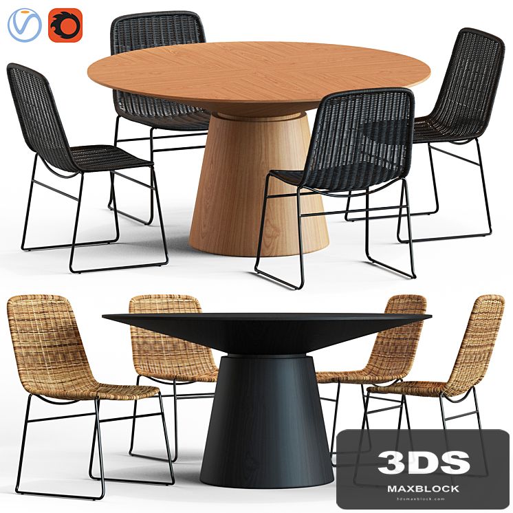 Globewest Olivia Chair and Classique Table
