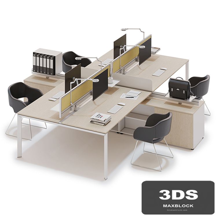 Office workspace LAS 5TH ELEMENT (v4)