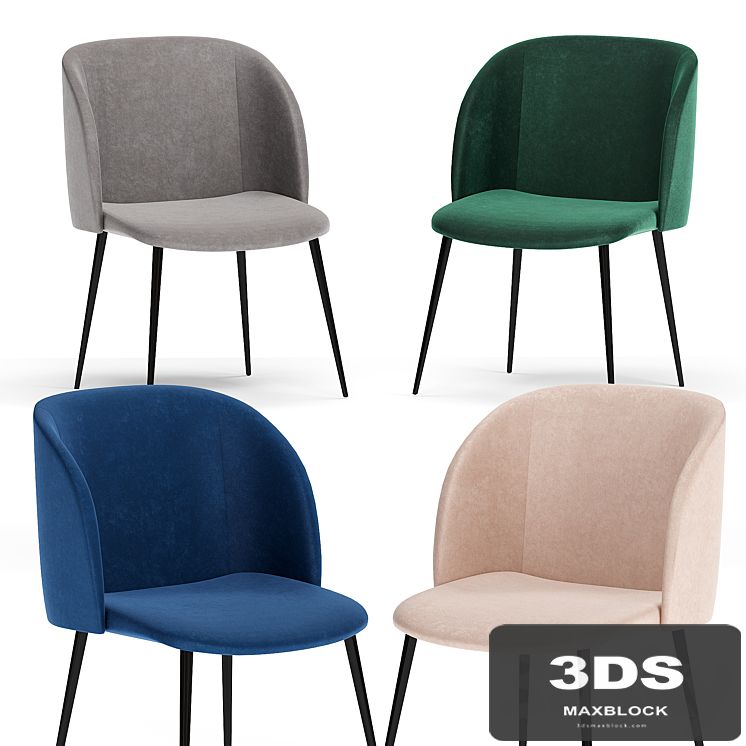 Deephouse Chair Toulon Velvet
